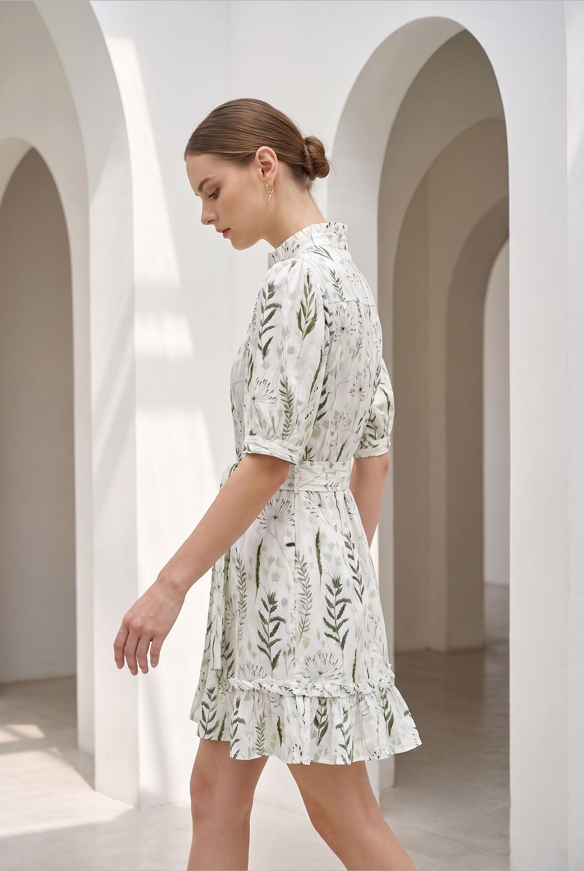 CLEMENTINE PRINTED SHORT DRESS