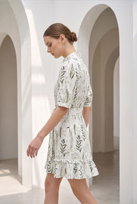 CLEMENTINE PRINTED SHORT DRESS