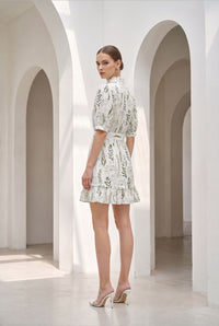 CLEMENTINE PRINTED SHORT DRESS
