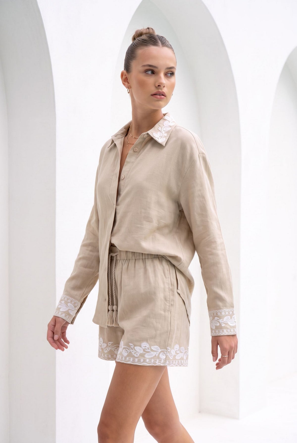 CEDAR EMBROIDERED SHIRT
