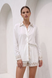 CEDAR EMBROIDERED SHIRT