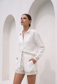 CEDAR EMBROIDERED SHIRT