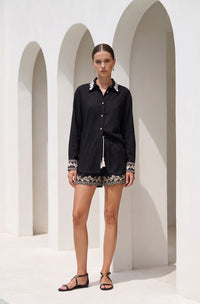 CEDAR EMBROIDERED SHIRT