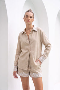 CEDAR EMBROIDERED SHORTS