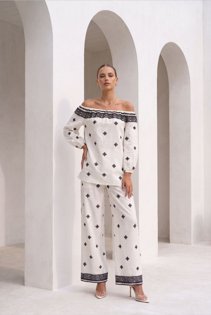 ELETTRA PRINTED BLOUSE