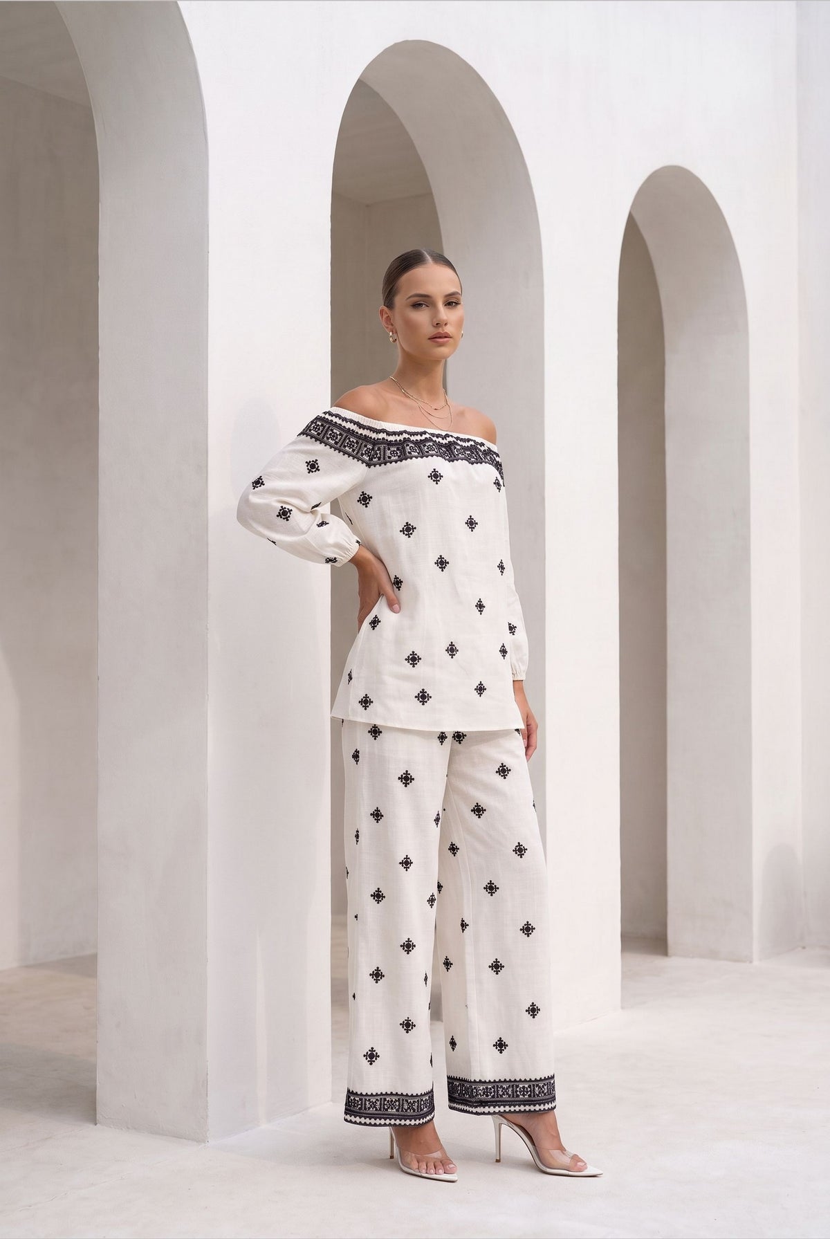 ELETTRA PRINTED BLOUSE