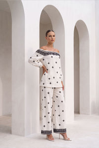 ELETTRA PRINTED BLOUSE
