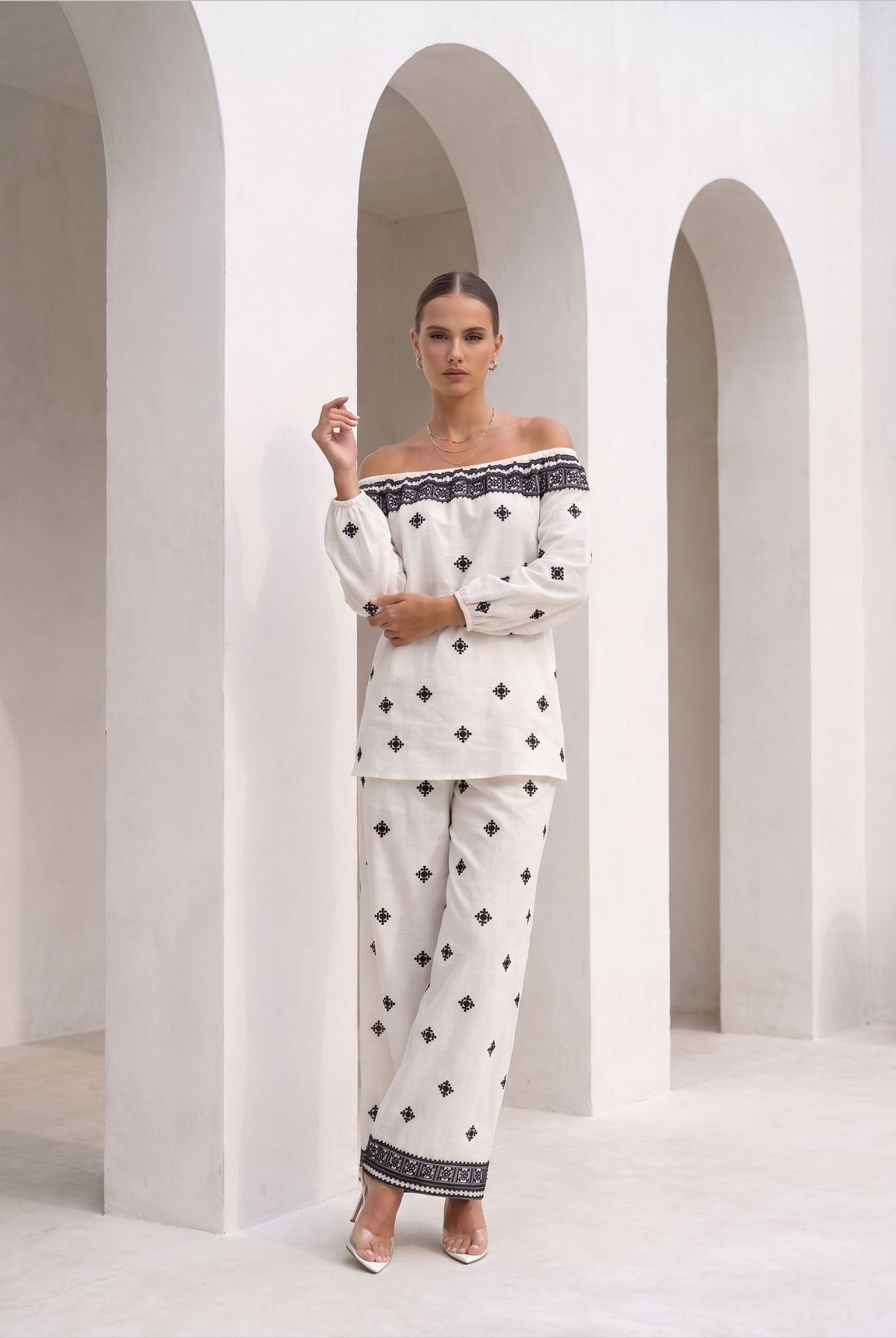 ELETTRA PRINTED BLOUSE