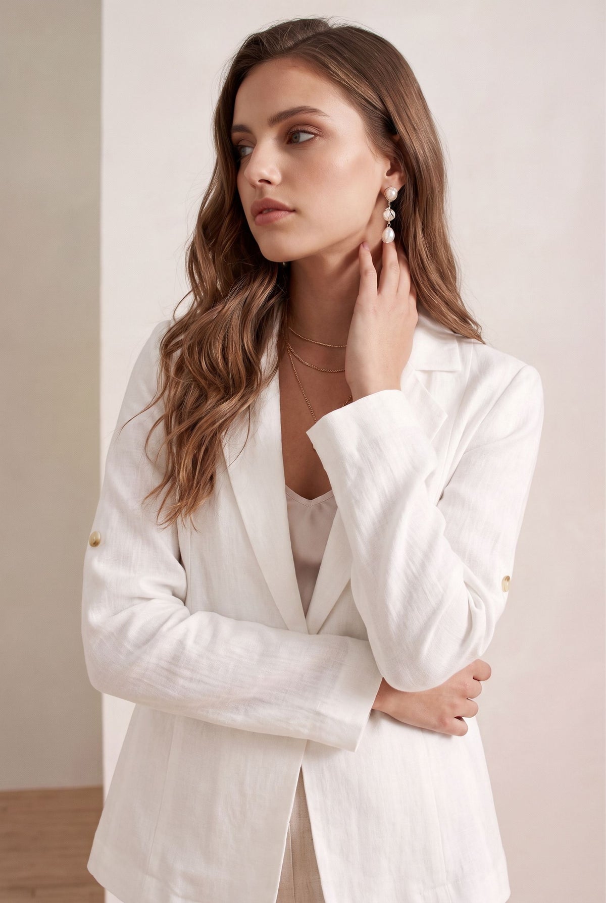BRIELLE LINEN JACKET