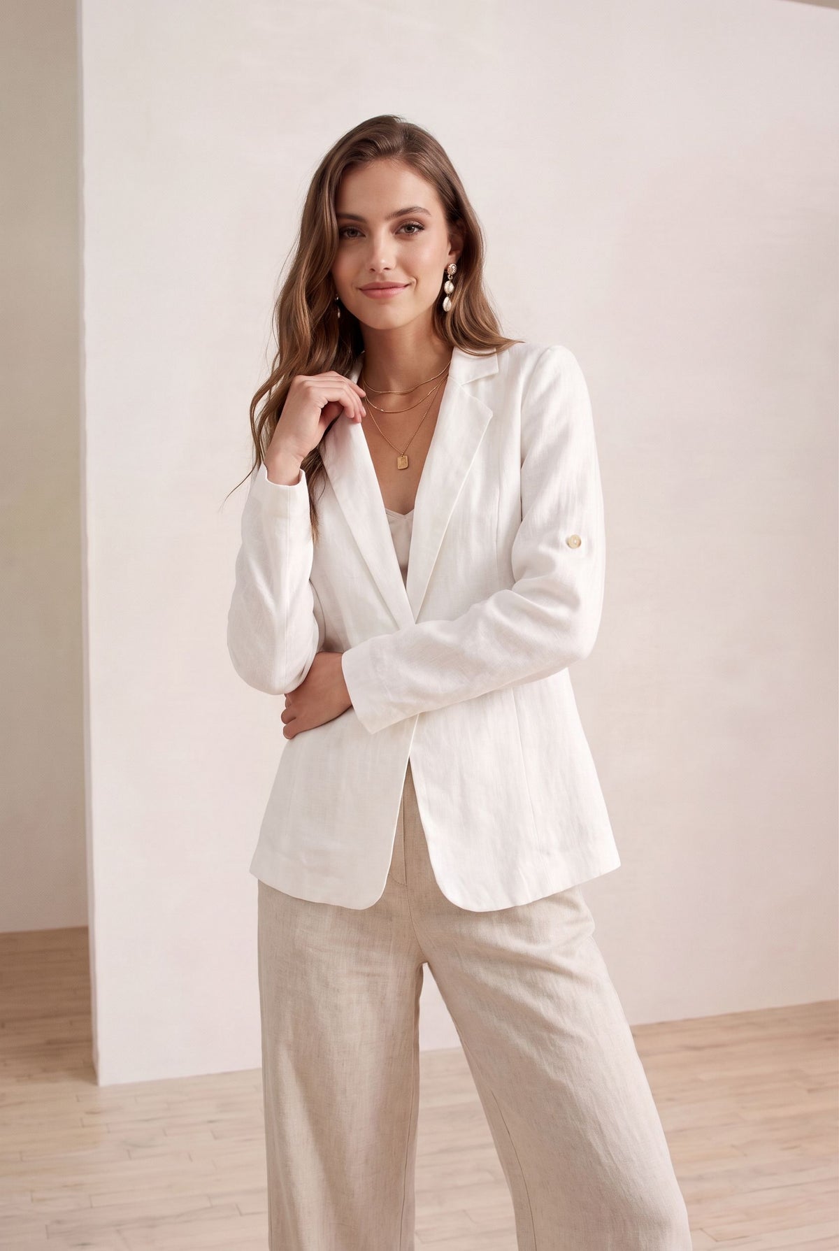 BRIELLE LINEN JACKET