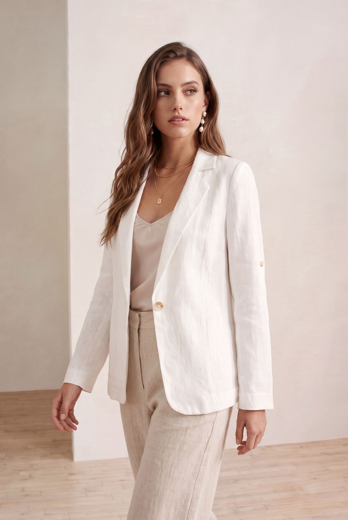 BRIELLE LINEN JACKET