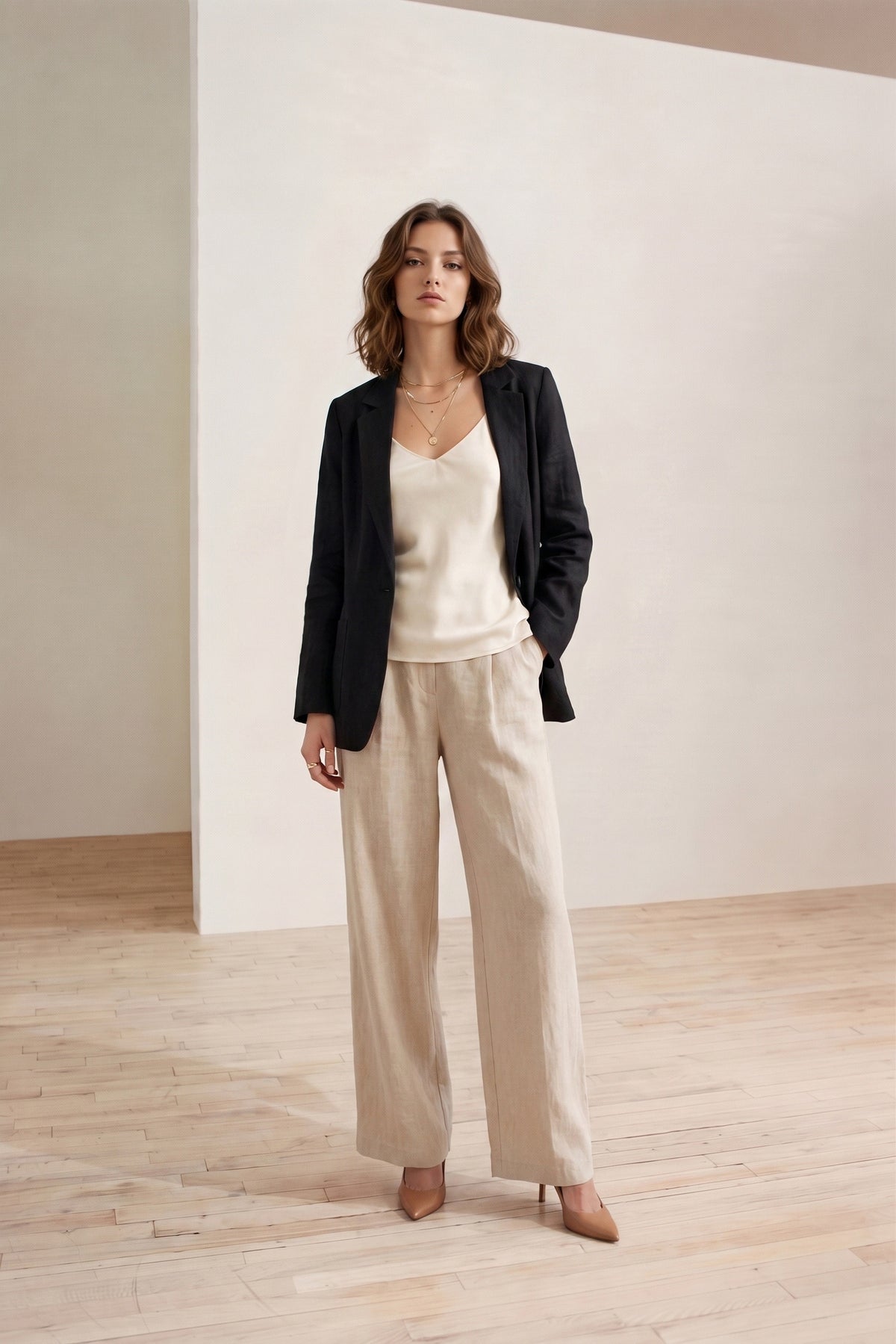 BRIELLE LINEN JACKET