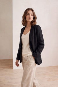 BRIELLE LINEN JACKET