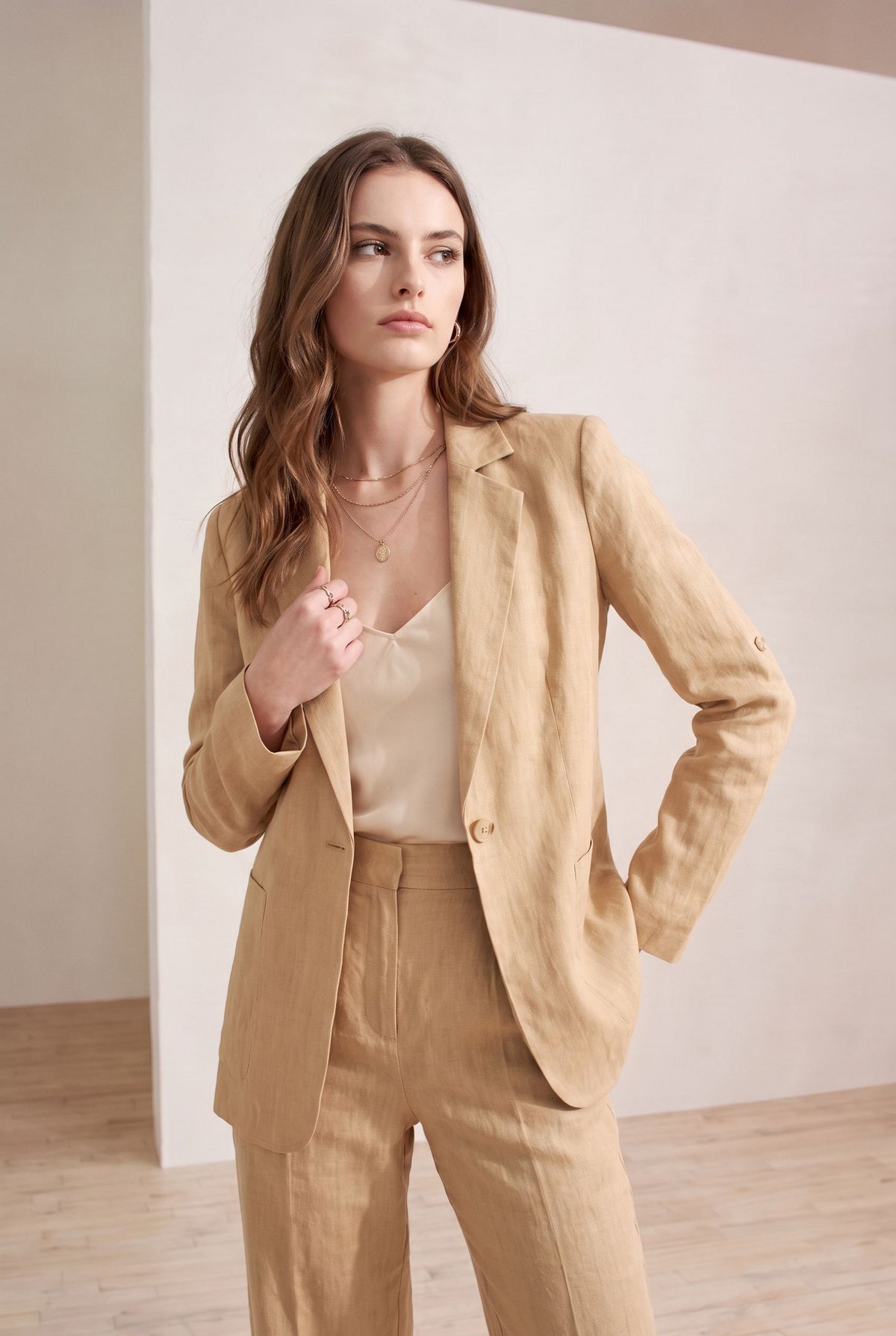 BRIELLE LINEN JACKET