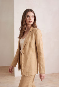 BRIELLE LINEN JACKET