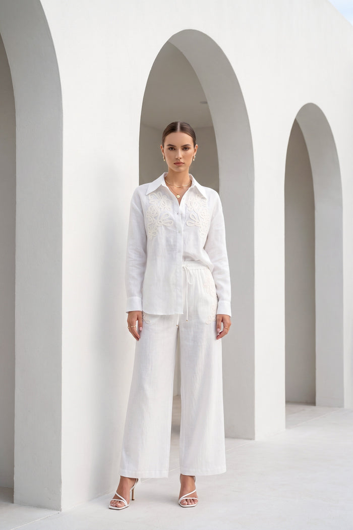 CONSTANCE LINEN SHIRT