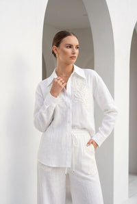 CONSTANCE LINEN SHIRT