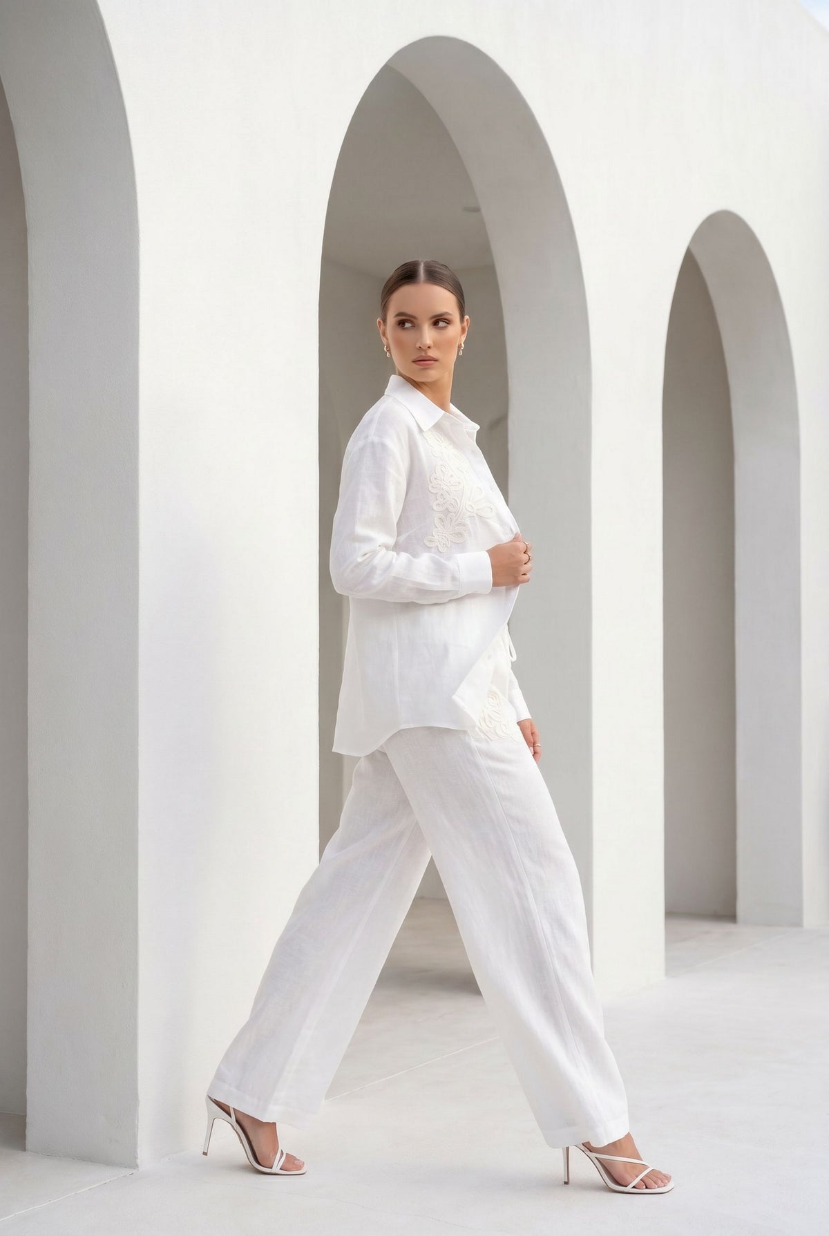 CONSTANCE LINEN SHIRT