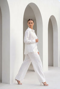 CONSTANCE LINEN SHIRT