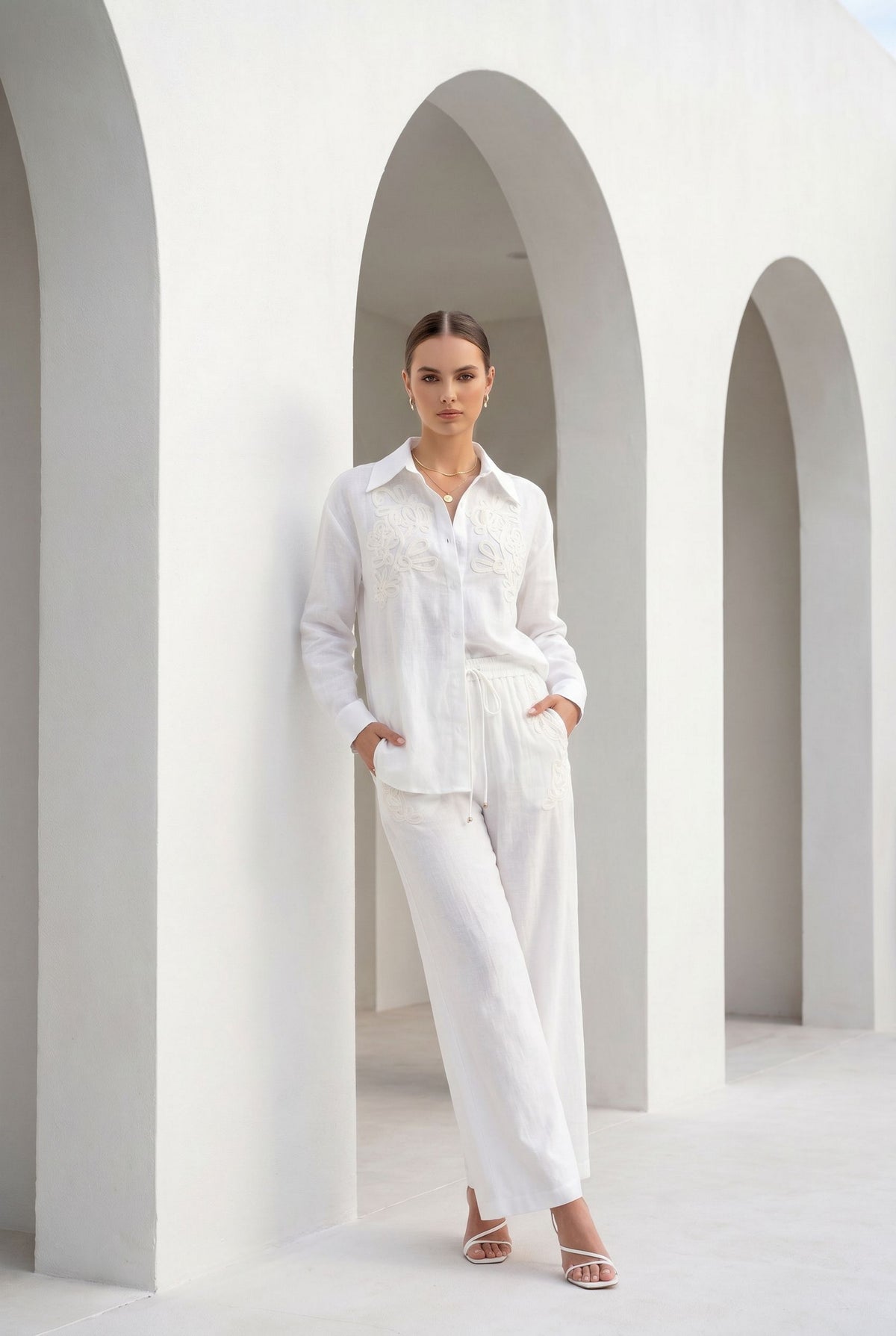 CONSTANCE LINEN SHIRT
