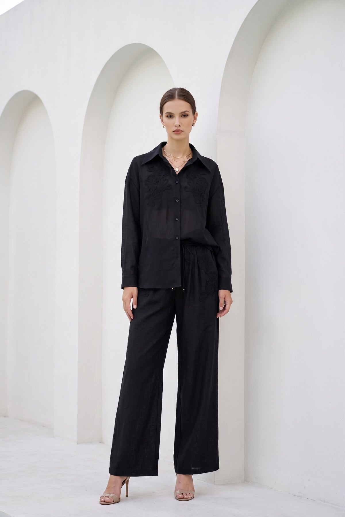 CONSTANCE LINEN SHIRT