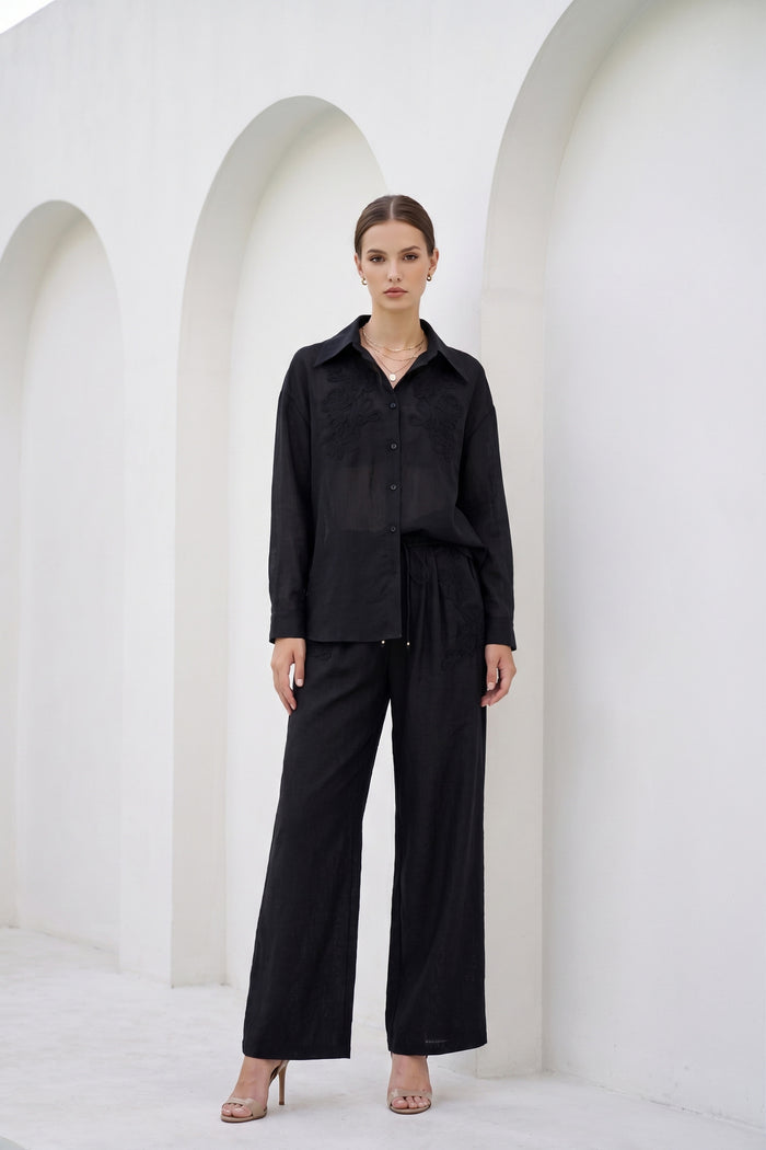 CONSTANCE LINEN SHIRT
