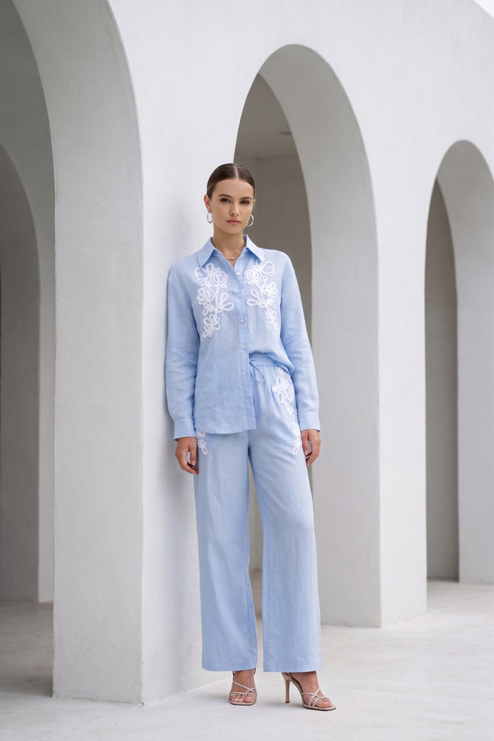 CONSTANCE LINEN SHIRT