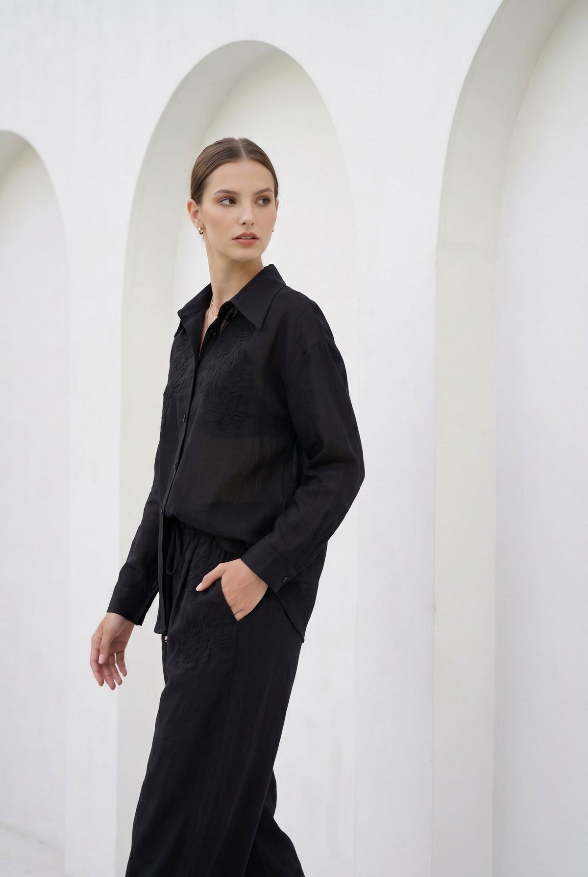 CONSTANCE LINEN PANTS