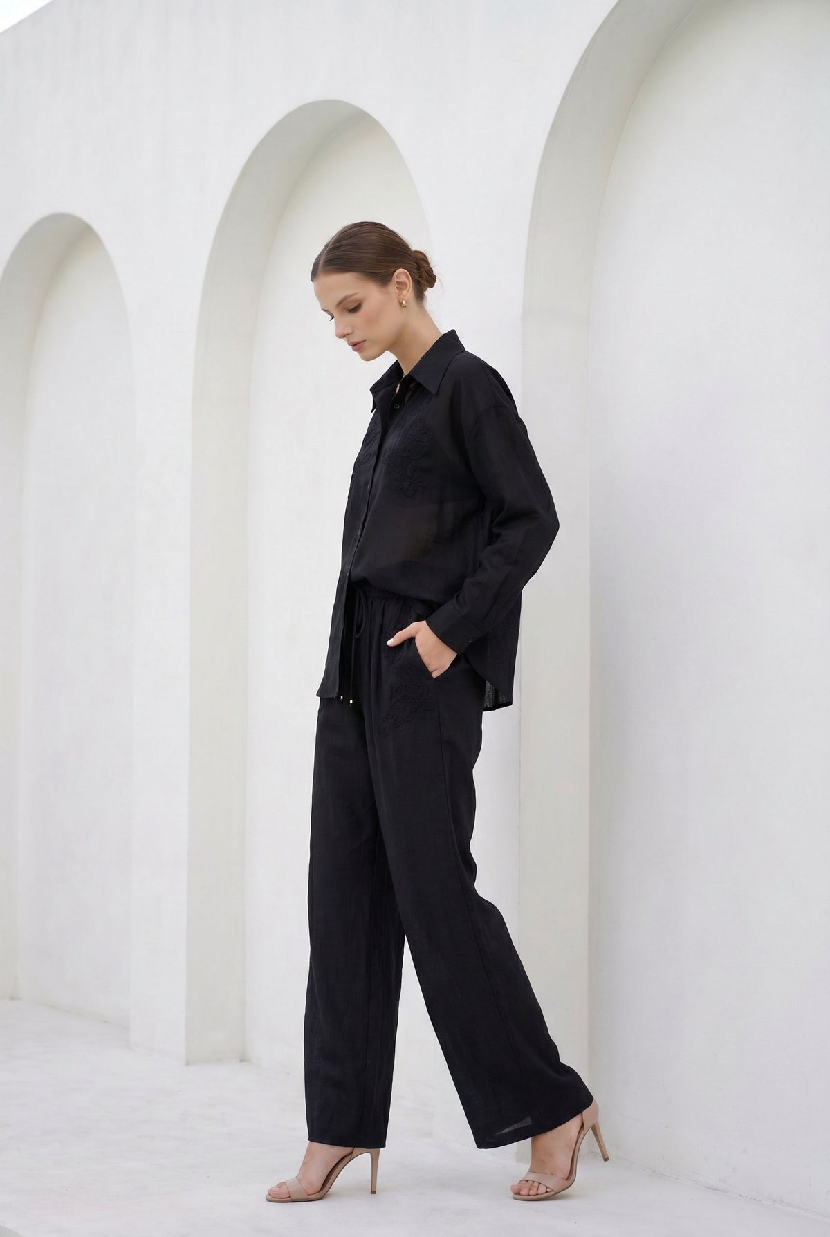 CONSTANCE LINEN PANTS