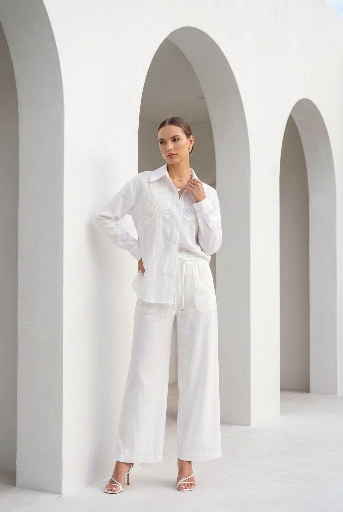 CONSTANCE LINEN PANTS