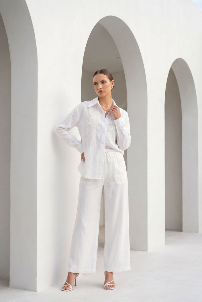 CONSTANCE LINEN PANTS