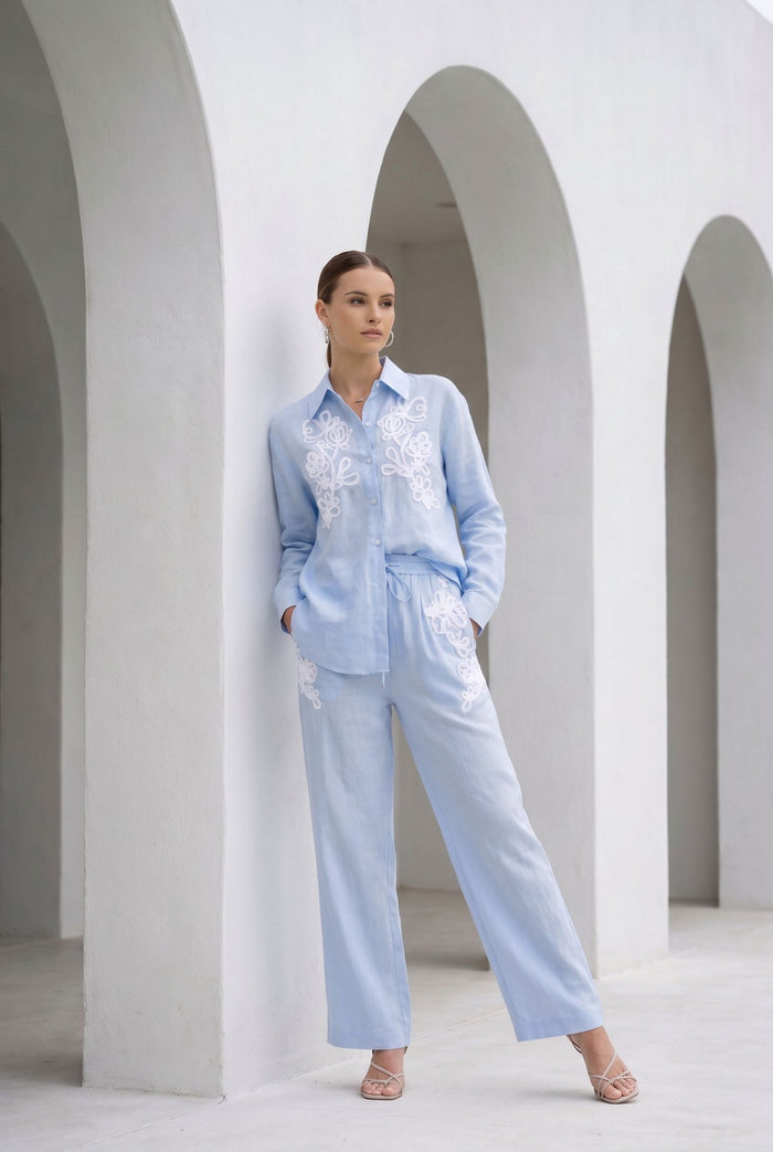 CONSTANCE LINEN PANTS