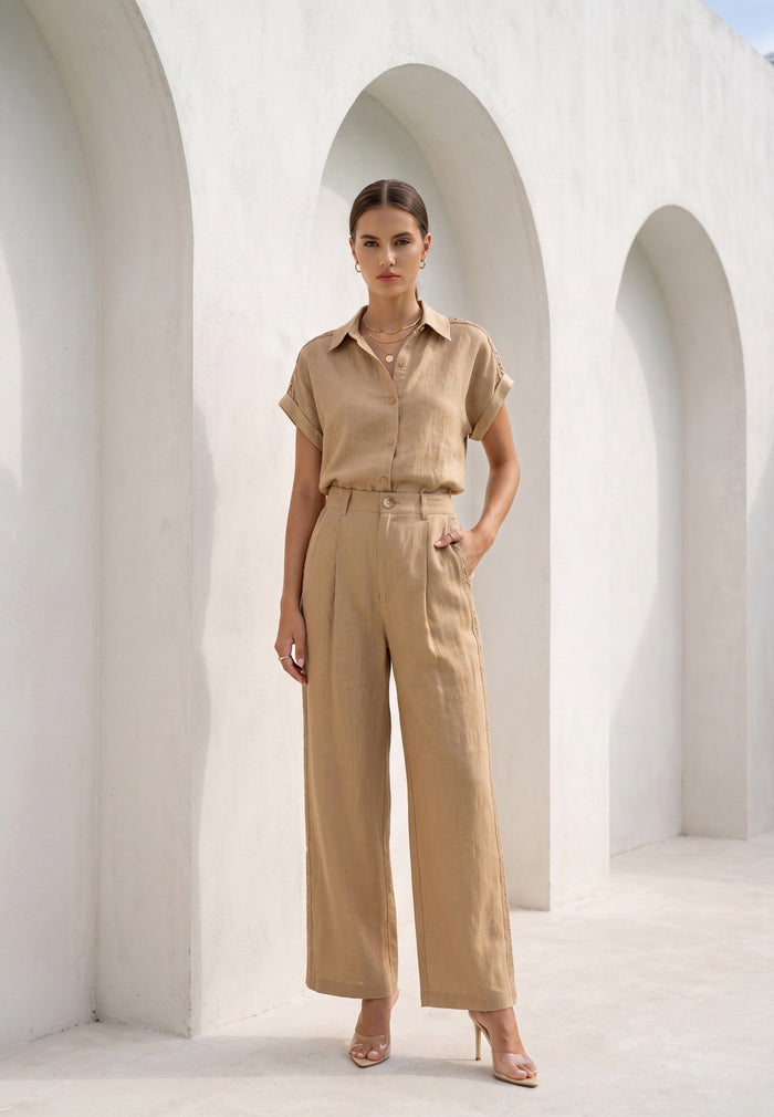 BRIELLE LINEN SHIRT