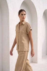BRIELLE LINEN SHIRT