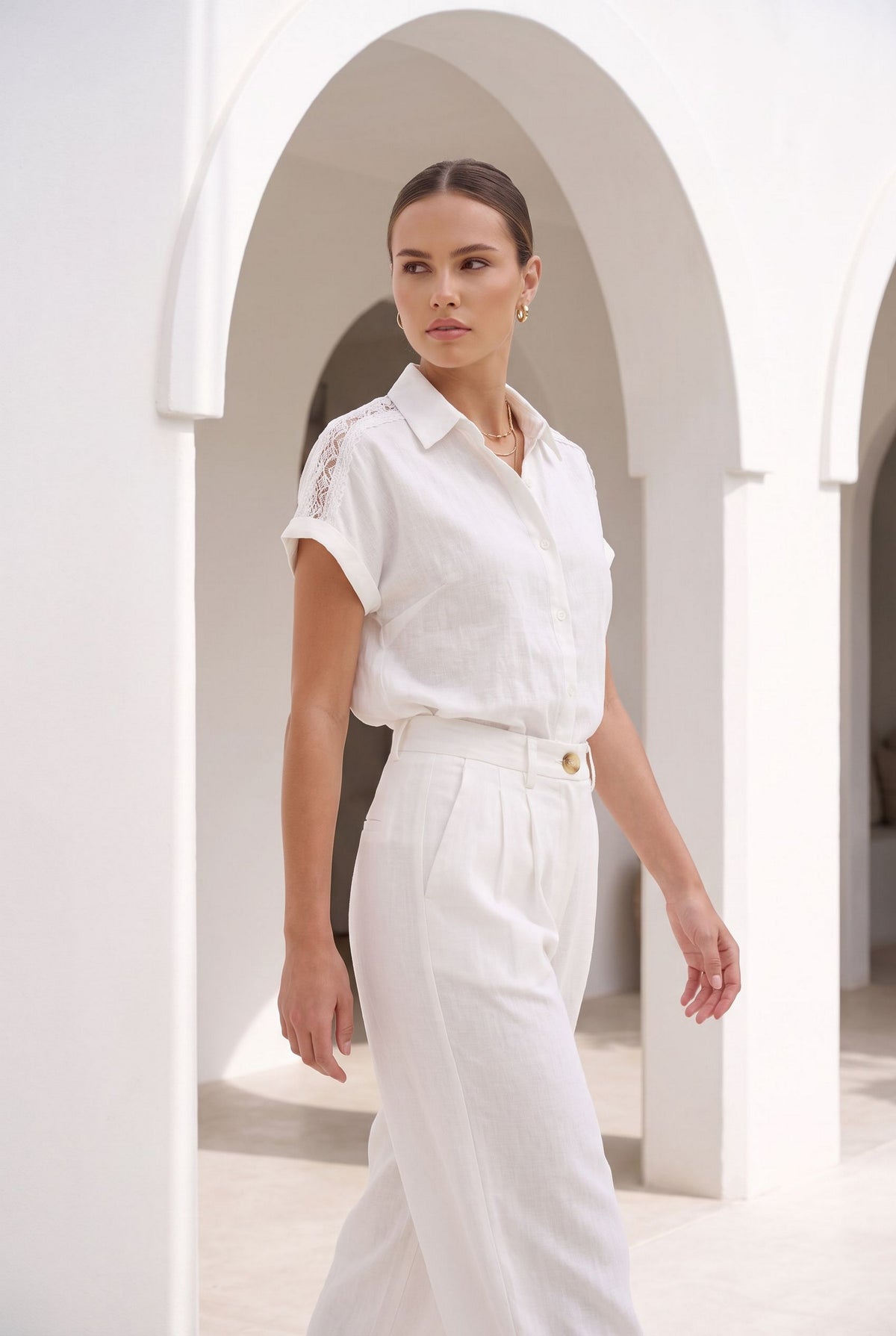 BRIELLE LINEN PANTS