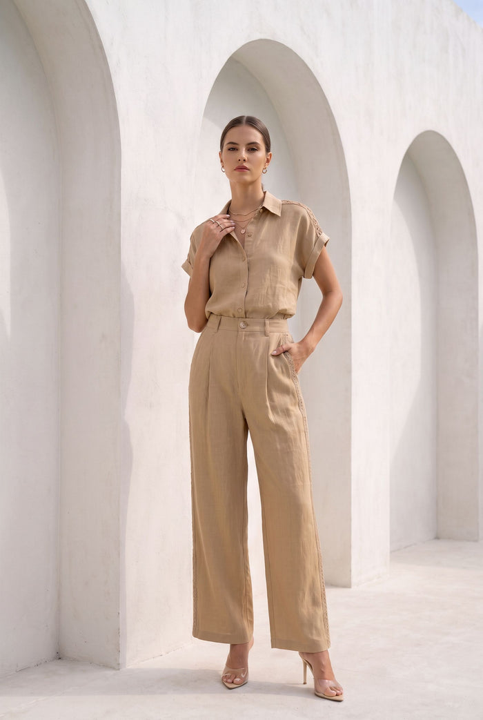 BRIELLE LINEN PANTS