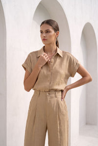 BRIELLE LINEN PANTS