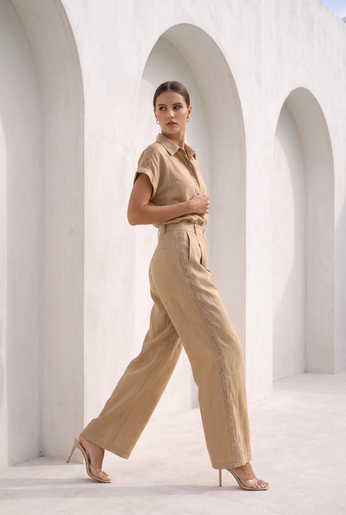 BRIELLE LINEN PANTS