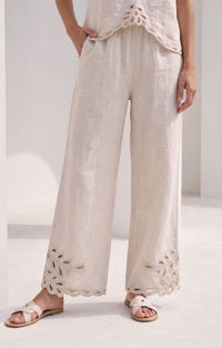 IVY EMBROIDERED PANTS