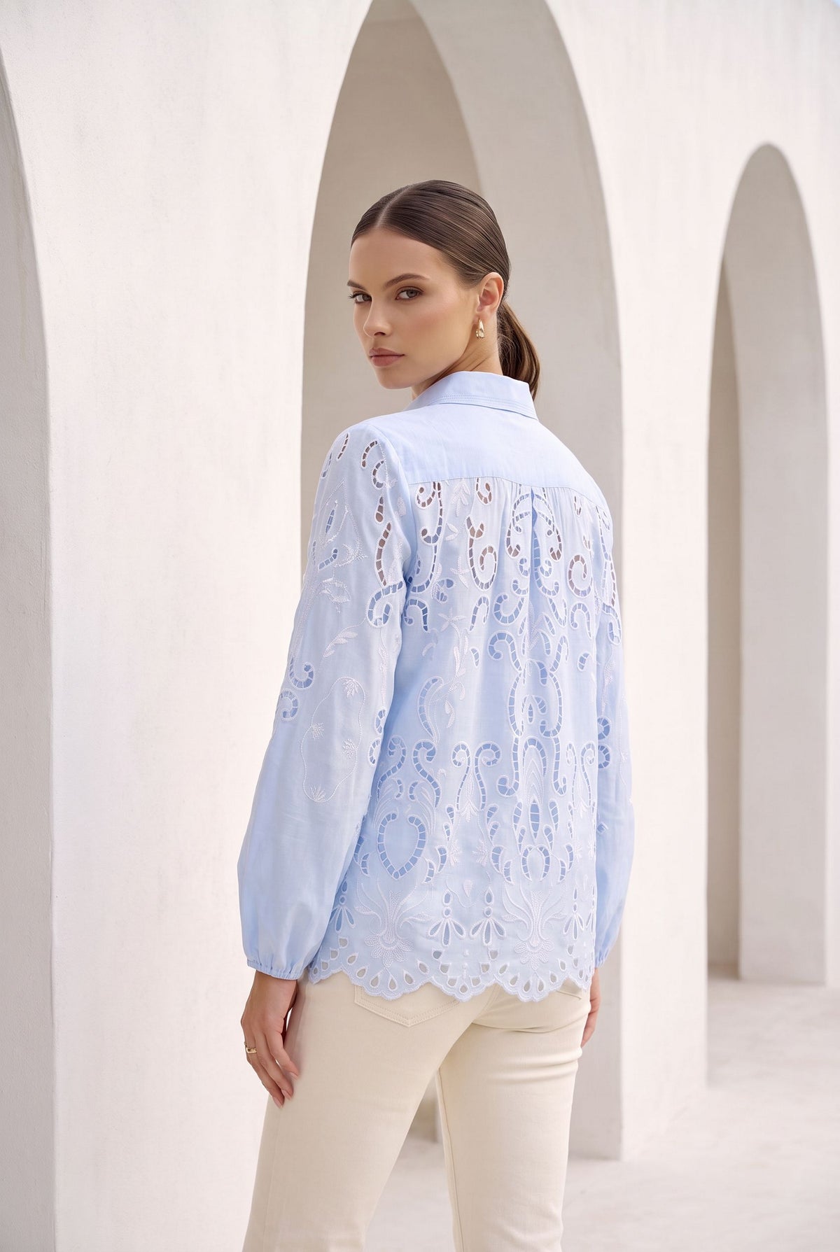 AVA EMBROIDERED SHIRT