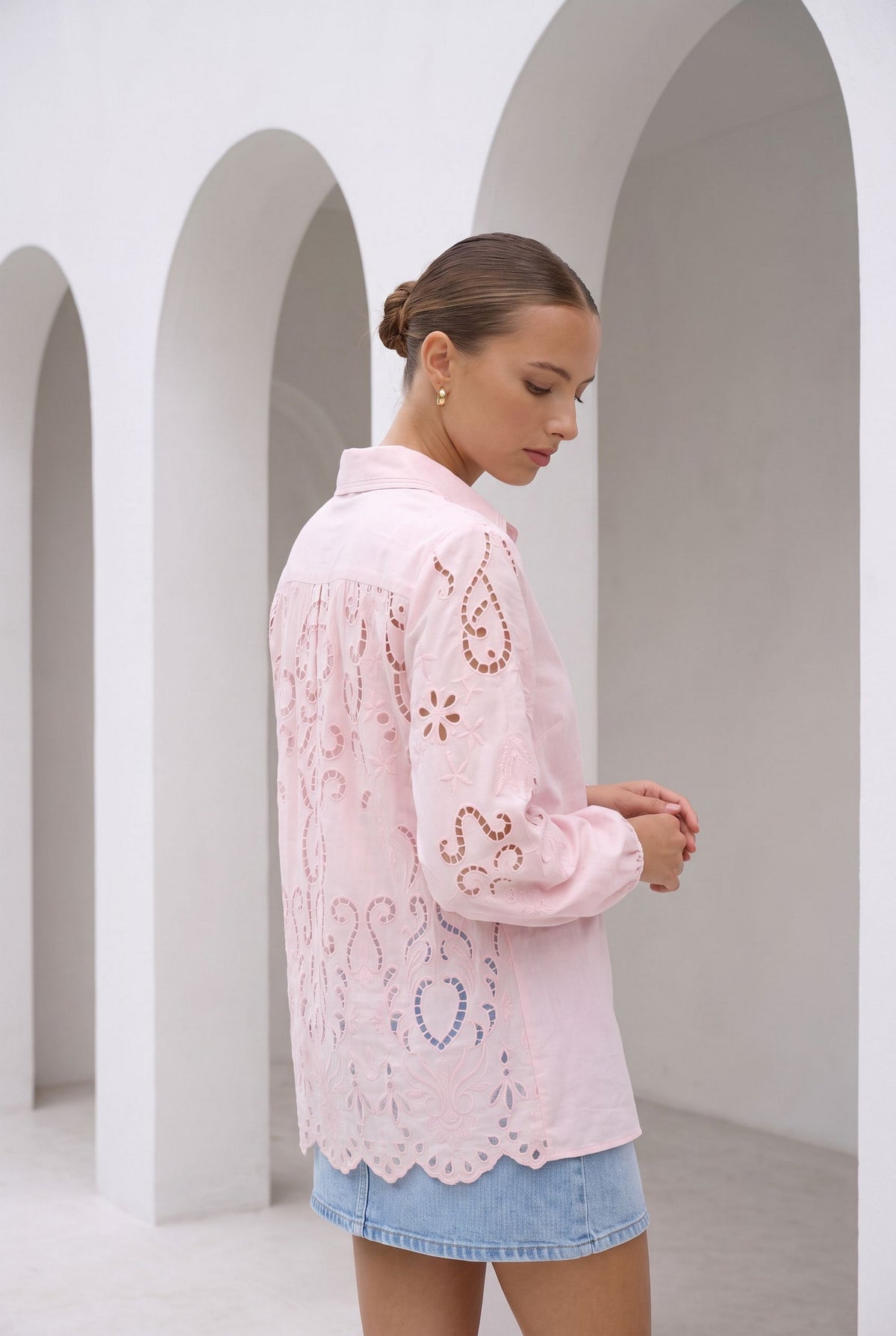 AVA EMBROIDERED SHIRT