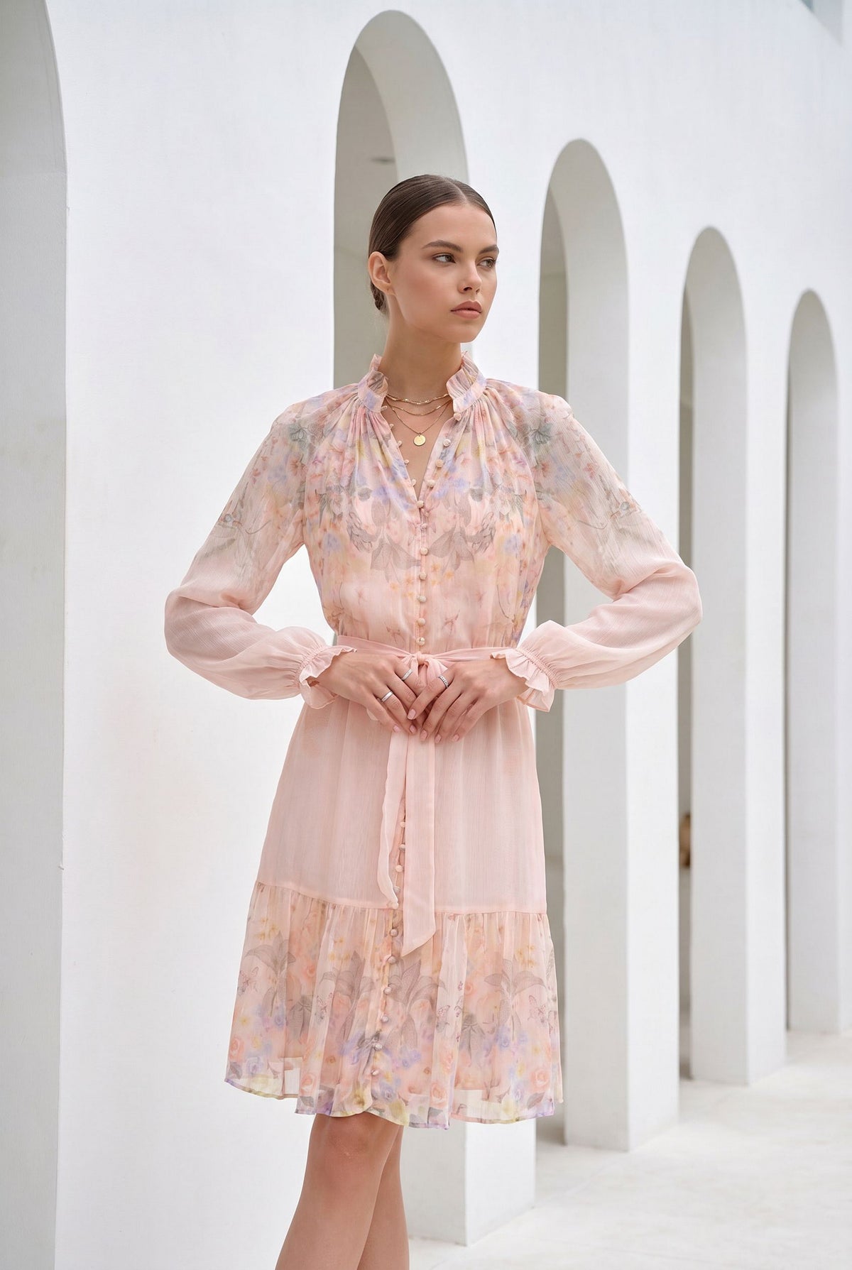 LUNA PRINTED DRESS