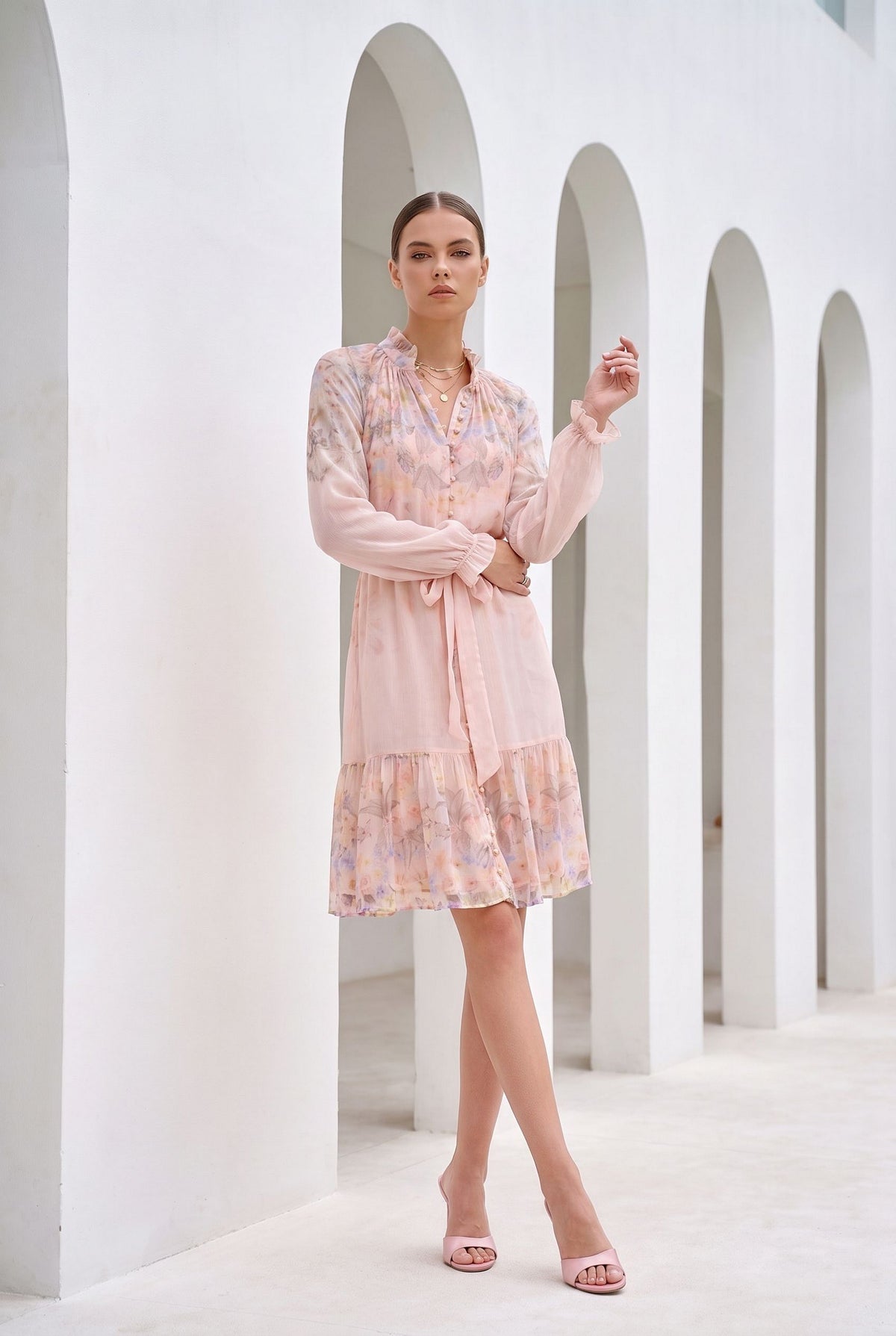 LUNA PRINTED DRESS