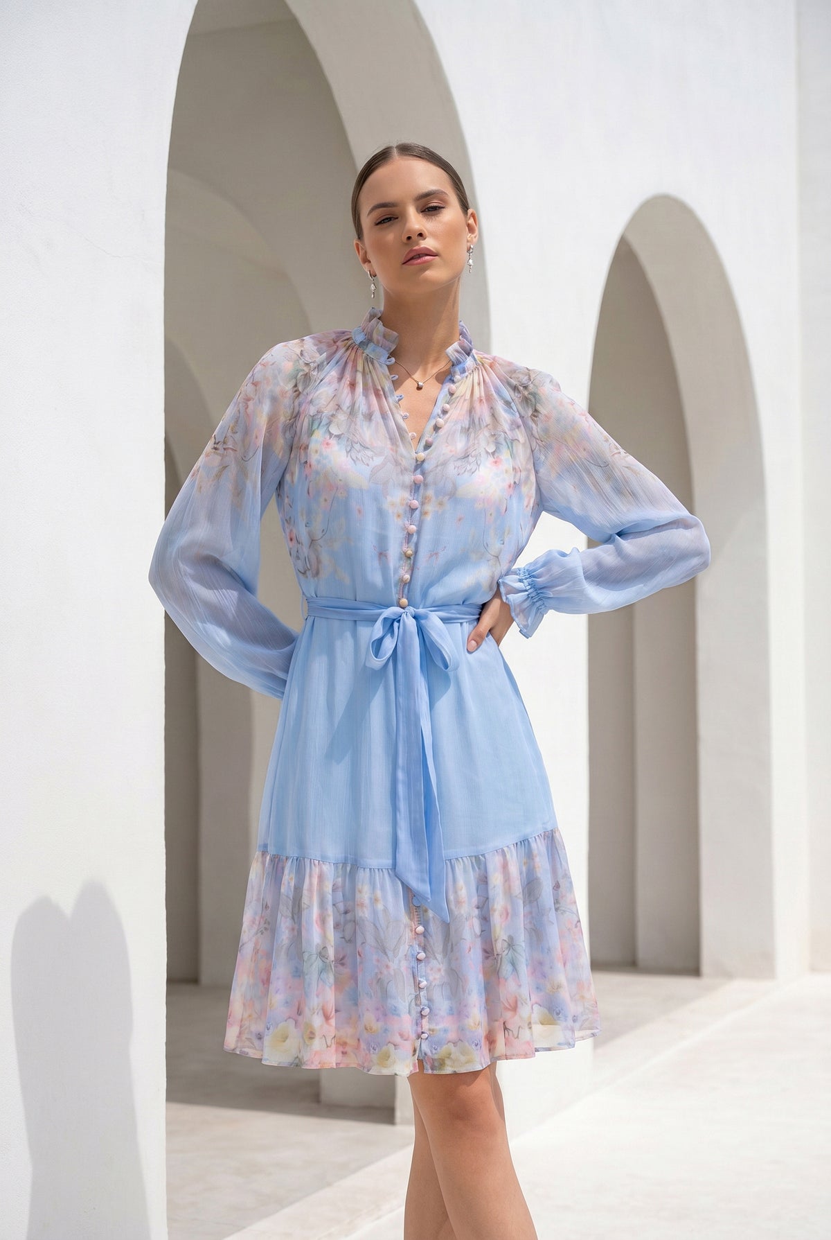 LUNA PRINTED DRESS