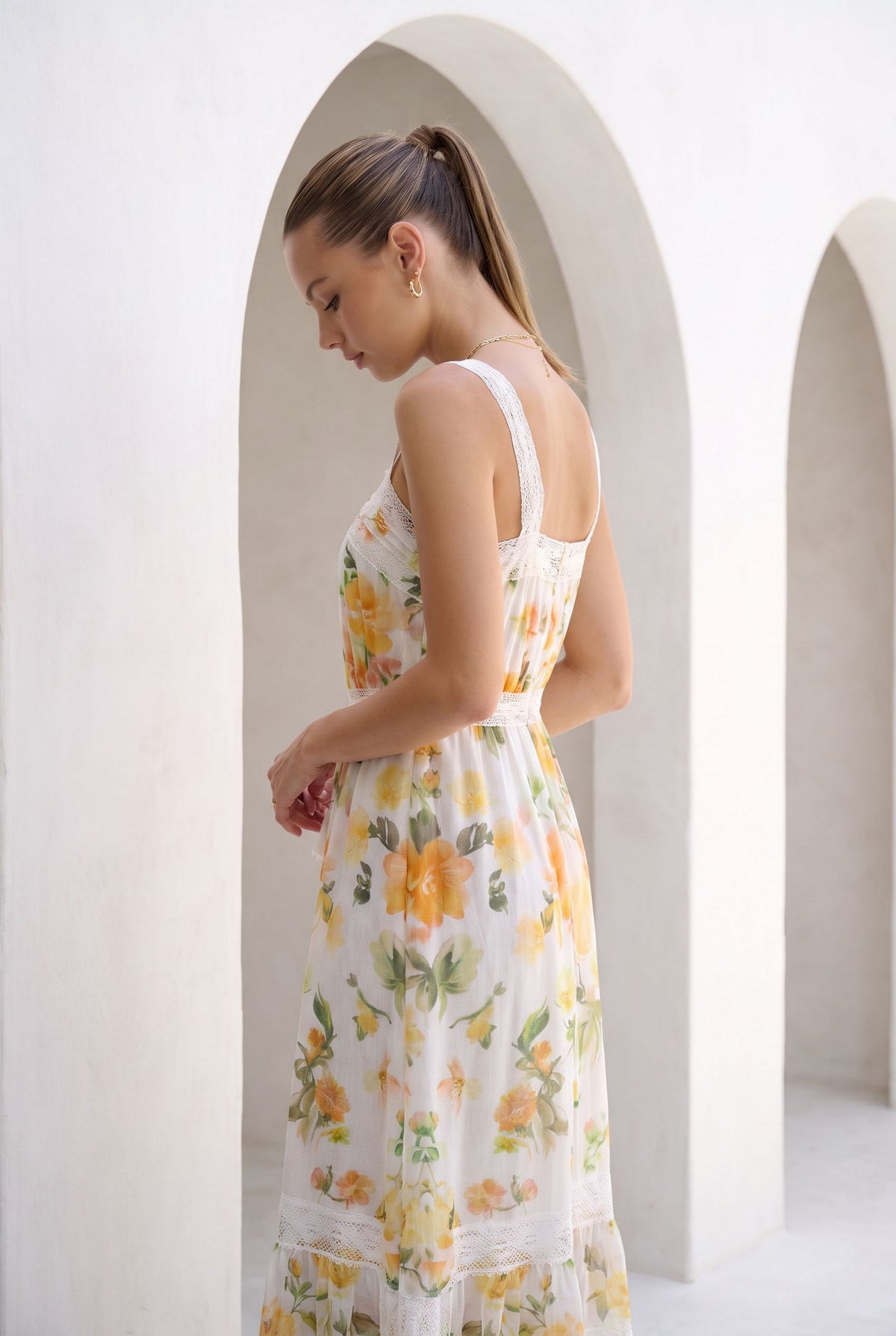 LAYLA LINEN SLIP DRESS