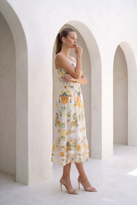 LAYLA LINEN SLIP DRESS