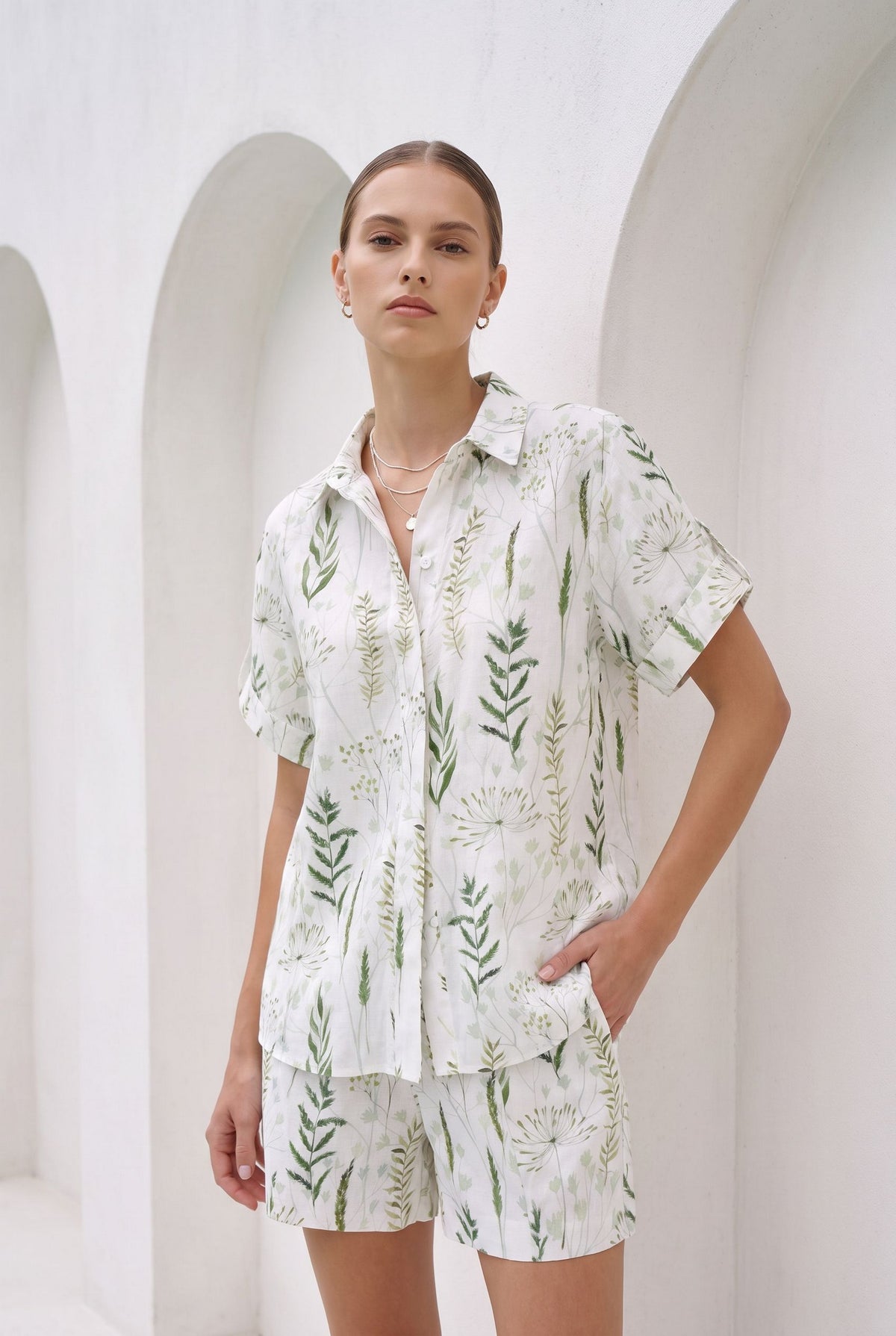 CLEMENTINE PRINTED SHIRT