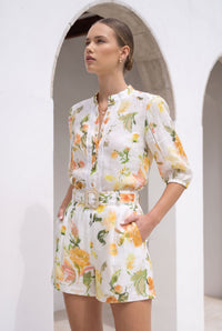 LAYLA LINEN BLOUSE