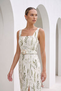 CLEMENTINE PRINTED SLIP DRESS