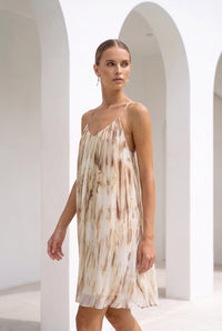 CHANTELLE PRINTED SLIP DRESS